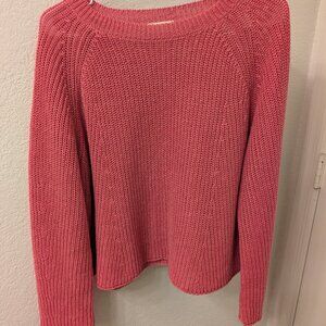 Poetry Linen Crew Neck Beachy Sweater US 8